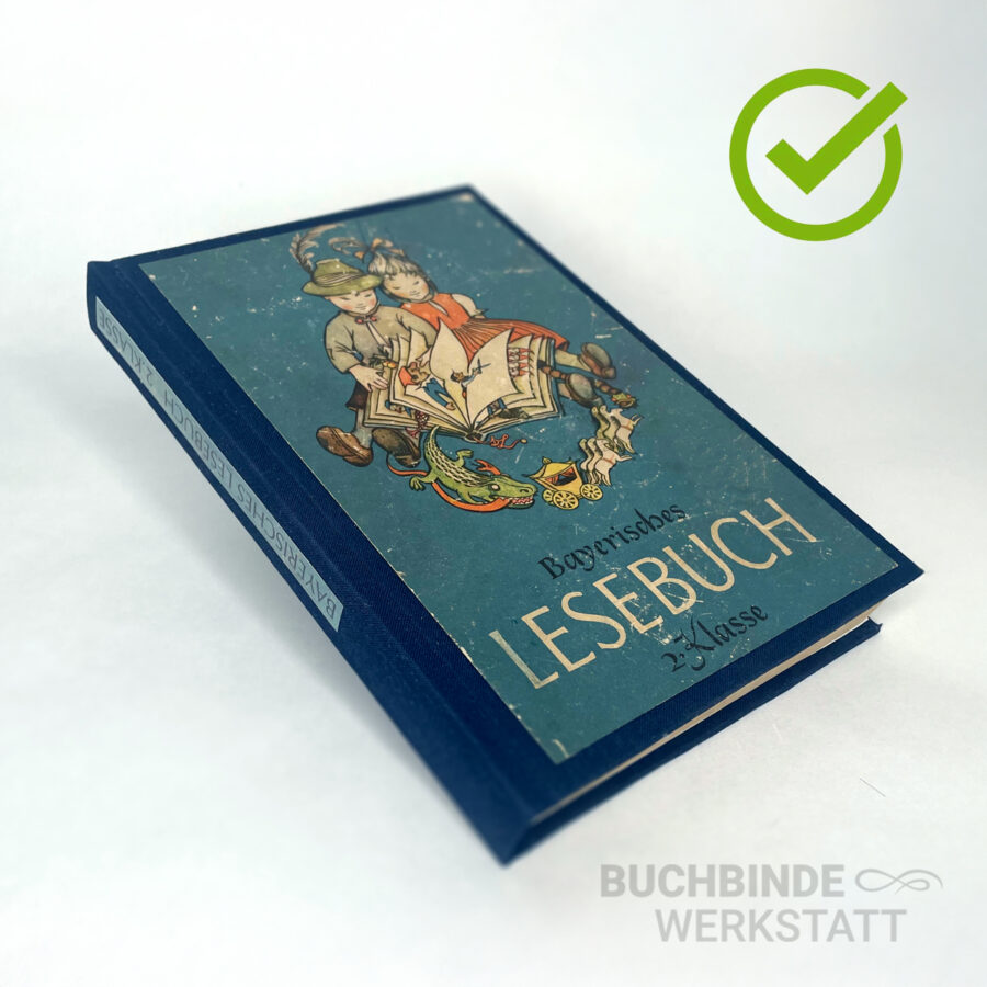 Buchreparatur: <strong> <p> Gesamtes Buch ist beschädigt</strong> – Bild 4