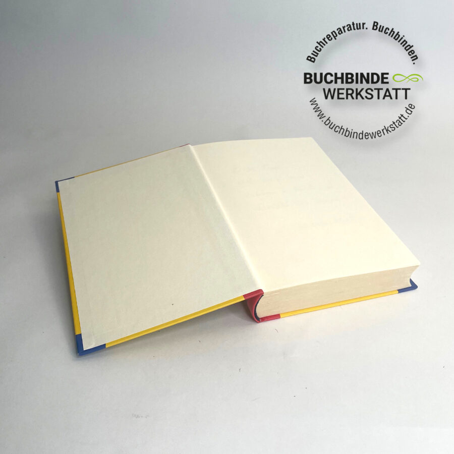 Buchreparatur: <strong> <p>Buchblock ist beschädigt</strong> – Bild 11