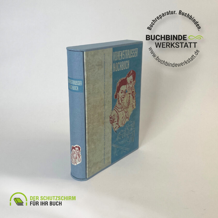 Schuber schützt vor Beschädigungen am Buch
