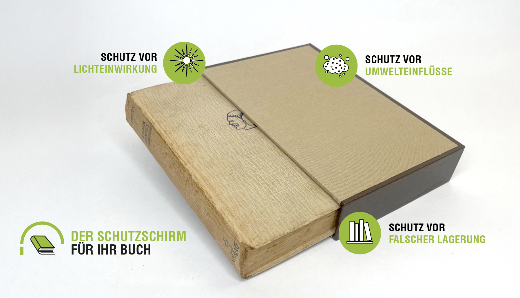 Der Schutzschirm für Ihr Buch Der Schutzschirm für Ihr Buch