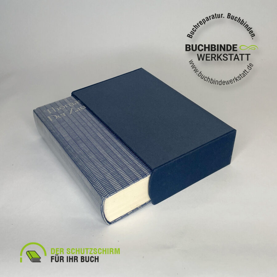 Schuber zum Schutz eines Buches