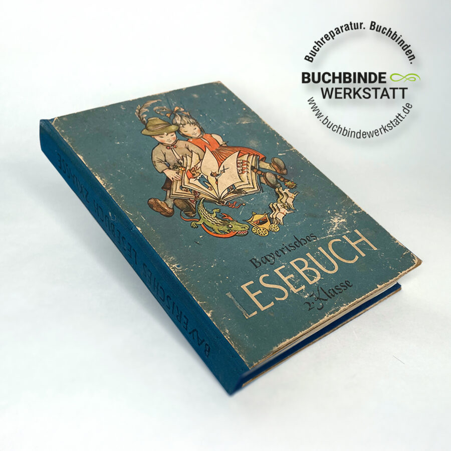 Buchreparatur: <strong> <p> Gesamtes Buch ist beschädigt</strong> – Bild 3