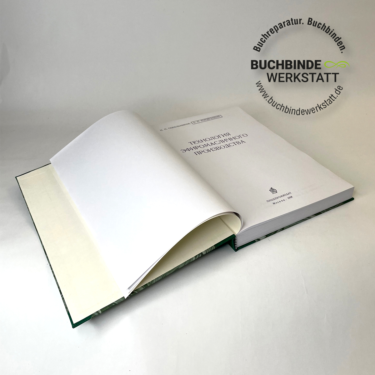 Buch aus losen Seiten