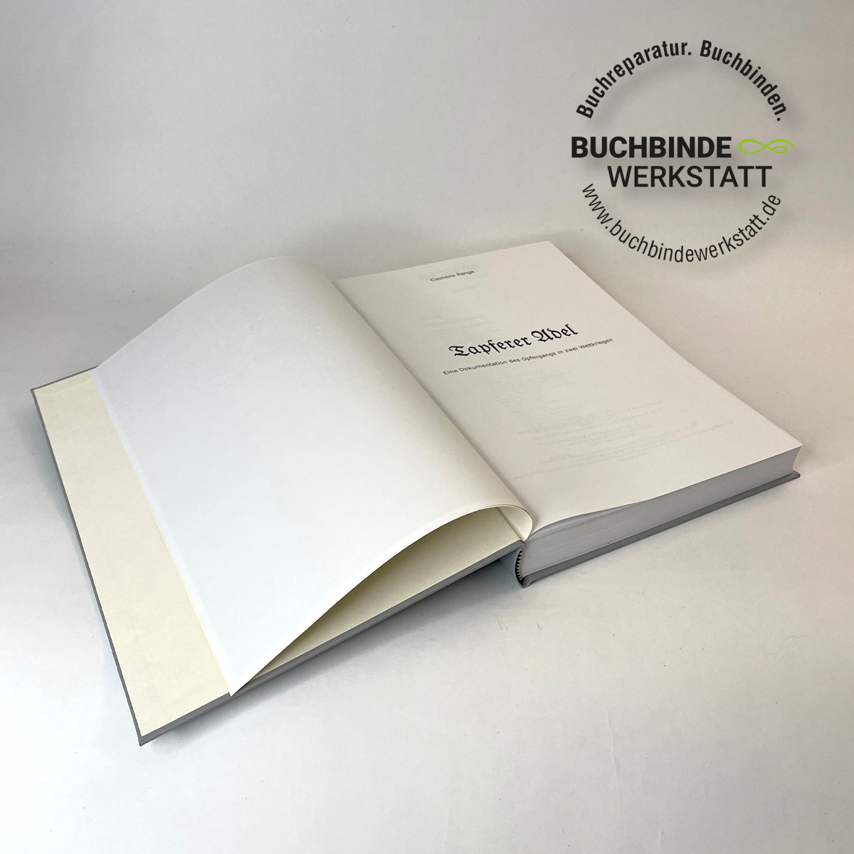 Buch aus losen Seiten (Hardcover) binden lassen – Bild 5