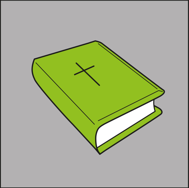 Bibel mit Lederrand zum Schutz des Goldschnittes Bibel mit Lederrand zum Schutz des Goldschnittes